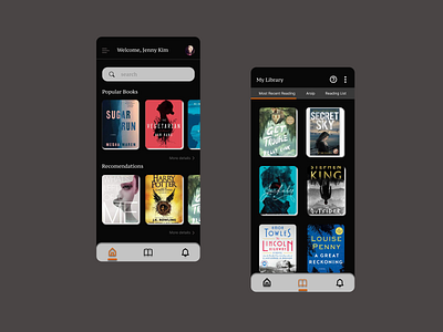 Online Book Apps animation app branding design graphic design icon illustration ui ux