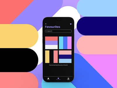 Favourites app art blue branding colour dailyui day44 design designing favorites feedback illustration logo orange stuff typography ui ux vector