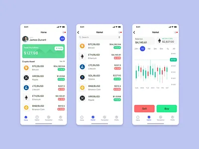 Crypto portfolio bitcoin bitcoin app crypto app crypto portfolio graphic design mobile app mobile app crypto mobile design mobile ui portfolio ui design ux design