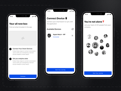 📱 ⌚ Connect Smart Watch | Mobile Wireframes mobile mobile ui