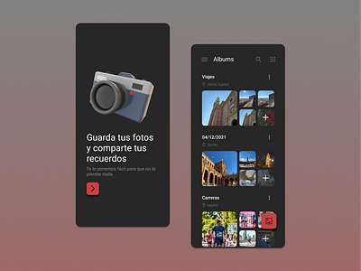 Photos App - Concept design app app design design ui ui design uiux ux ux design