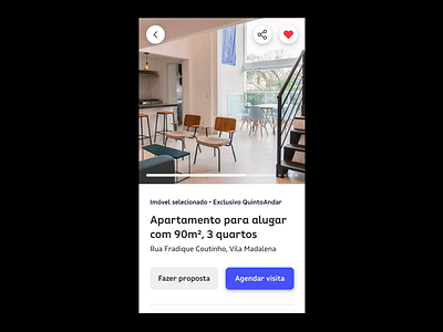 QuintoAndar App Redesign Concepts #4 app craft design interaction mobile product design real estate ui ux