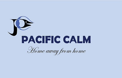 Logo for an imaginary hotel branding design illustration logo typography