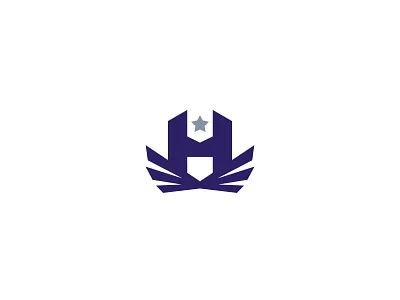 H-Town Bookkeeping accountant book branding design h houston logo purple silver star tax typography vector
