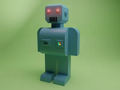 RoboMan 3d 3dart abstract animation app big branding cartoon cool design illustration logo motion graphics new old robot typography ui ux vector