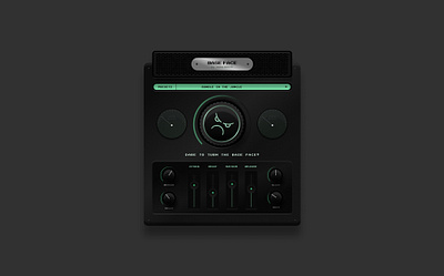 BASE FACE Audio Plugin Interface Design for Soda Music ableton audio audio plugin interface music software techno ui design vst