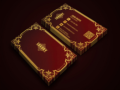 Maroon Luxury Business card branding business card business card design card business luxury corporate business card custom business card custom luxury business card design elegant business card graphic design logo luxury business card maroon and gold business card maroon business card outstanding card photography business card photoshop singer business card ui