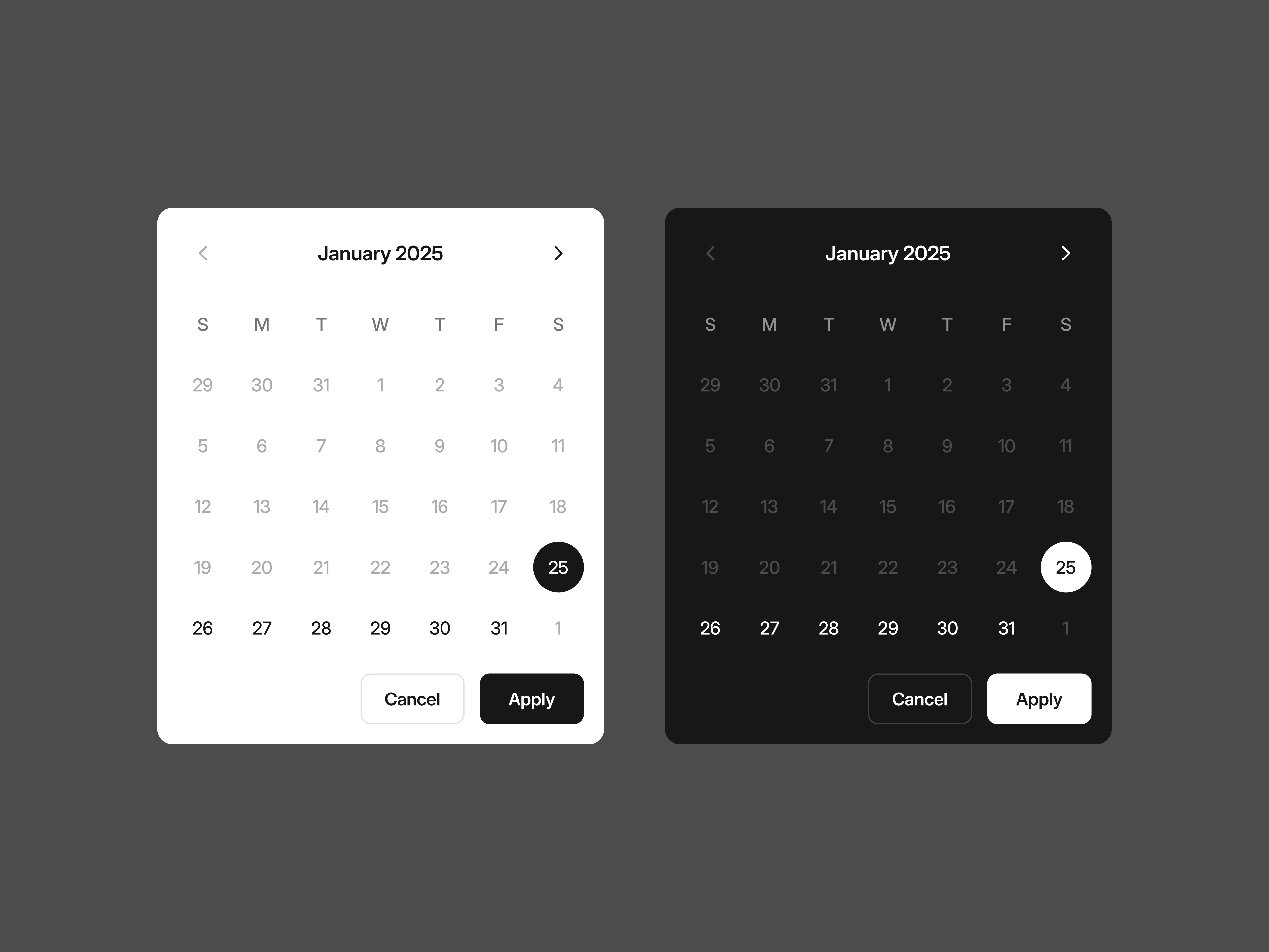 Date picker UI app calendar component date picker design ui ui component web app