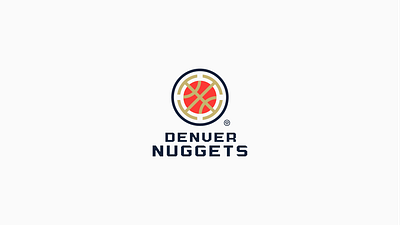 Denver Nuggets Rebrand crest logo design sport sports logo