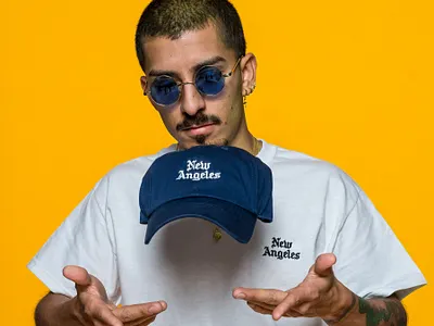 New Angeles Merchandise Design & Branding apparel apparel design branding branding identity design graphic design icon illustration logo logo design merchandise merchandise design photography