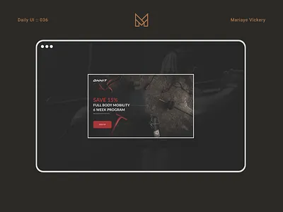 Daily UI :: 036 036 daily ui 036 dailyui dailyui 036 dailyui036 special offer specialoffer ui ui design uidesign