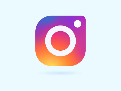 Instagram- Logo Redesign Concept. app logo brand identity branding concept icon instagram instagram logo logo logo design logo designer logo redesign logomark modern modern logo redesign concept simple