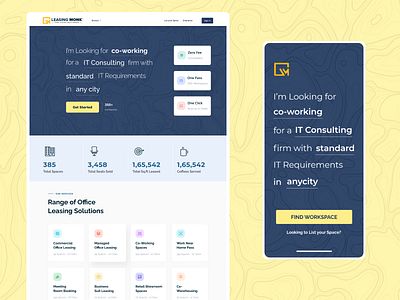 Leasing Monk - Web, App & Dashboard app design graphic design saas ui ux web design