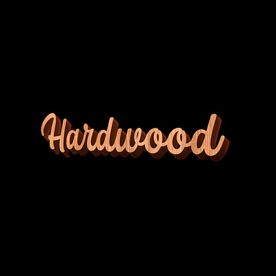 3D Wooden Text Effect 3d effect hardwood text typography wood wooden