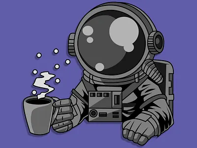 Astronaut Twitch Emotes astronaut cartoon coffee design designer discord emoji emote emoteartist emotes graphicdesign illustration logo logos outerspace stickers streamers twitch twitchemote twitchemotes