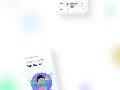 HealthCare : Medical App adobe xd application design design illustration logo minimal minimalist mobile ui ui visualization