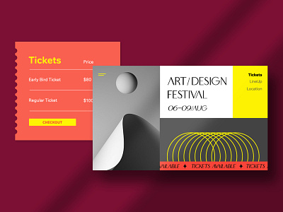 Event Websites Article Image article blog branding design event website events festival logo portfolio showcase tickets typography ui ux web design