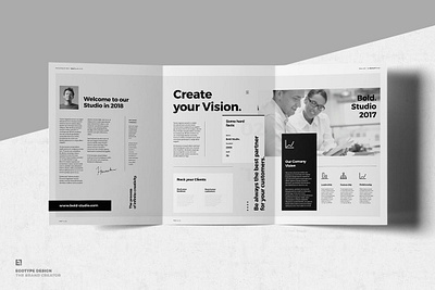 Trifold Brochures brochure business company corporate creative editorial design flat fold fresh indesign information layout magazine multipurpose new product promotion template templates trifold