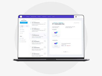 Medical Test Results Platform dashboard design medical platform product design saas tables ui uiux ux ux design