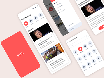 News App adobe photoshop adobe xd android app app article design interaction design ios iphone iphone app mobile mobile app news news app ui uiux ux visual design web design