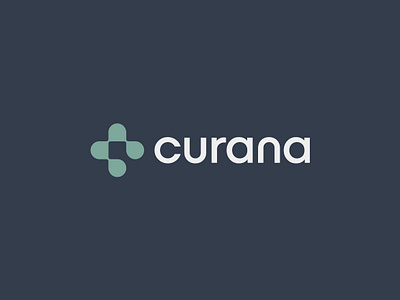 Curana care clinic connect cross curana cure doctor health icon logo mark medical patient symbol