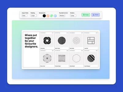 Pika - Beautify Screenshots app gradient screenshot tool web app