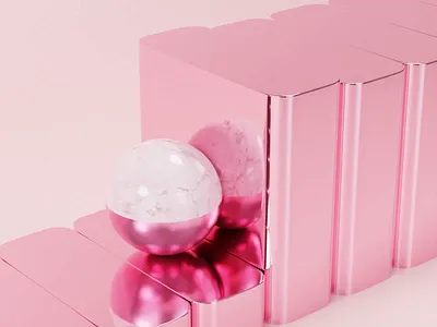 Rolling Ball Animation 3d design illustration