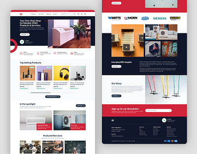 eCommerce Design creative design landing page ui ux