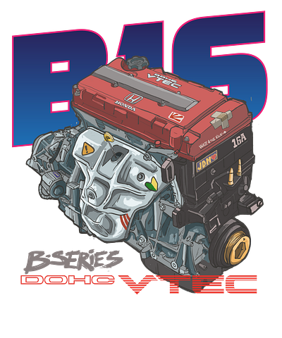 b16 engine design graphic design illustration tshirt tshirtdesign