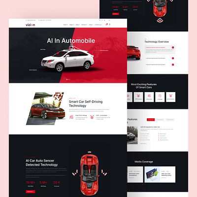 VIZION 4.0 AI, Tech & Software Startups Wordpress Theme ai startup wordpress theme best offer wordpress theme best wordpress theme branding design designer landing page ui ui design uidesign uiux ux design web design website design wordpress wordpress design wordpress landing page wordpress theme wordpress website
