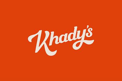 Khady's - Branding brand branding fast food identity khadys logo logomark logotype minimal restaurant