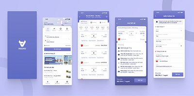 TRANSPORTATION BOOKING APP graphic design transportation travel ui