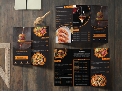 Restaurant Menu Design branding design graphic design illustration logo vector