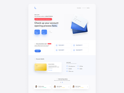 Bank account opening account account opening bank dashboard design documentation process product design ui