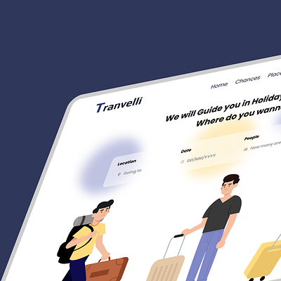 Travel Agency agency glassmorphism minimal travel ui ui ux user interface