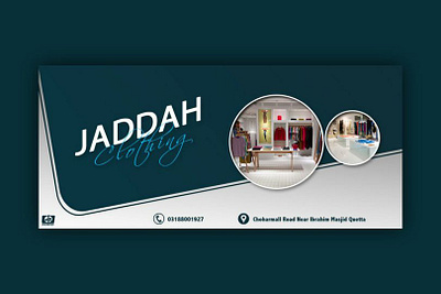 Jaddah Clothing Banner banner design graphic design illustration vector