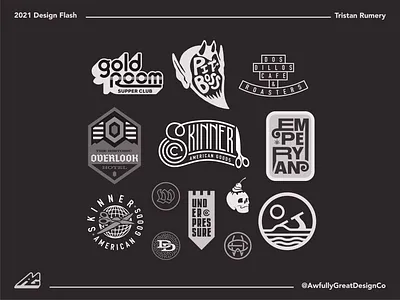 2021 Recap Part 1 badge design barbecue boutique brand branding canna cannabis branding coffee coffee branding design graphic design illustrator logo restaurant restaurant branding shop brand strategy vector