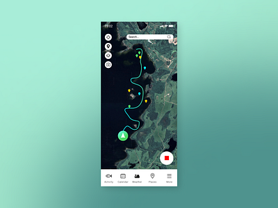 #DailyUI / 020 Location Tracker dailyui des design graphic design ui