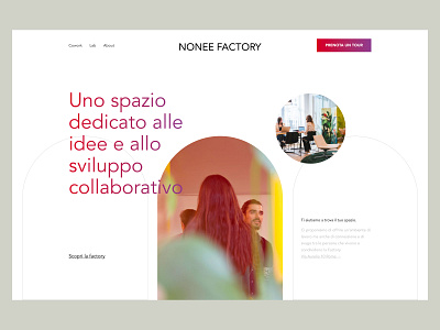 Web site for a new Coworking in Rome