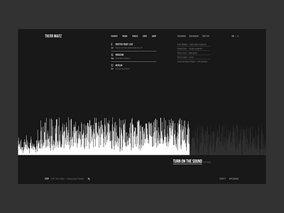 Therr Maitz web-site concept branding design ui ux web design web site