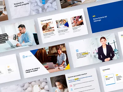 Template Masterclass slides - UC Chile (light version) class course coursera creative design e learning online powerpoint template uc chile