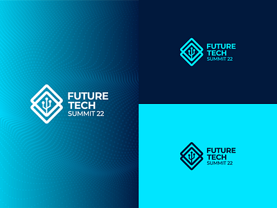 Future Tech Summit 22 2022 adobe illustrator adobe photoshop blue branding design digital flat future graphic design illustrator logo modern summit tech technology ui ux