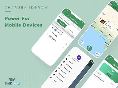 Flutter IOT - Charging App adobe xd app design app development app development company figma flutter iot app ireland map mobile app design payment gateway uiux design ux design wallet app