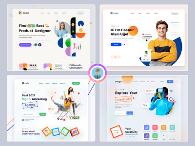 Best Design In 2021 🔥 best 2021 best shot design dribbble review header exploration home page interface landing page review ui design website design year review