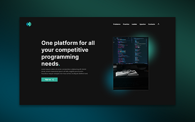 Minimal Blend Website Design - CodeDigger Organisation branding graphic design ui ux website