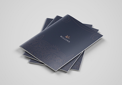 Willows - Catalogue Brochure branding and identity brochure design flyer illustration luxury minimal vector