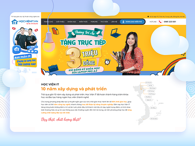 Học Viện IT - Template Website bootstrap template website
