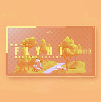 FLYHI DIGITAL AGENCY design graphic graphic design icon ui web webdesign