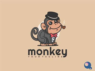 monkey doll hat smoke 3d animation branding design graphic design illustration logo motion graphics ui vector