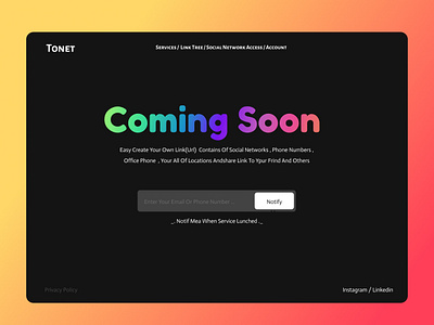 Coming soon we coming ;) animation branding coming soon comming dar design graphic design illustration logo motion graphics product designer sepehran soon texture tonet tonet.me ui ux vector